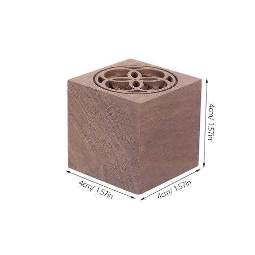 Difusor de aroma eléctrico de madera natural miniatura 2