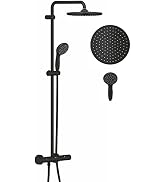 Grohe Vitalio Start System 250 Duschsäule mit Thermostat-Mischbatterie, wassersparend