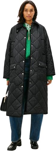 Tommy Hilfiger Padded Flag Quilted Coat Ww0Ww47747 Abrigo Tipo Parka, Black (Black), XS para Mujer