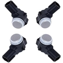 MANATEE Bumper Park Assist Object Sensor 84153946 for Cadillac Chevy GMC Buick Silverado Sierra 1500 2500 3500 HD Yukon XL Encore Lacrosse CTS CT6 XT5 XTS, 23428268 52050134 84078131 4PCS Silver
