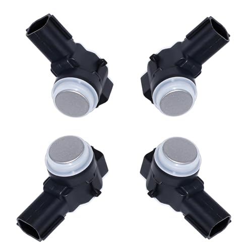 MANATEE Bumper Park Assist Object Sensor 84153946 for Cadillac Chevy GMC Buick Silverado Sierra 1500 2500 3500 HD Yukon XL Encore Lacrosse CTS CT6 XT5 XTS, 23428268 52050134 84078131 (4PCS Silver)