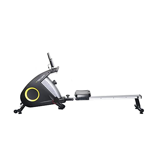 TechFit Rudergerät für zu Hause, magnetisches Bremssystem, geräuscharm, wartungsfrei, Schwungmasse: ca. 4 kg… – Bild 5