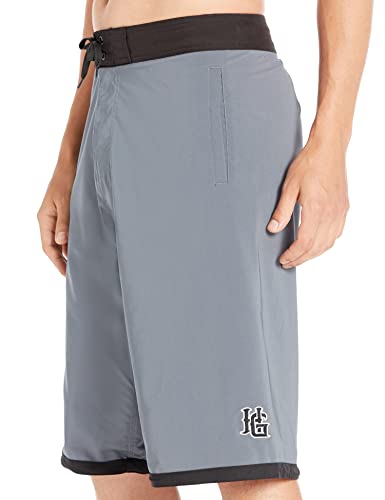 Homiegear Board Shorts Wear for Men - Swimming Trunk - Quick Dry Fabric & Drawstring Fit Design for Indoor & Outdoor -13 Inch3