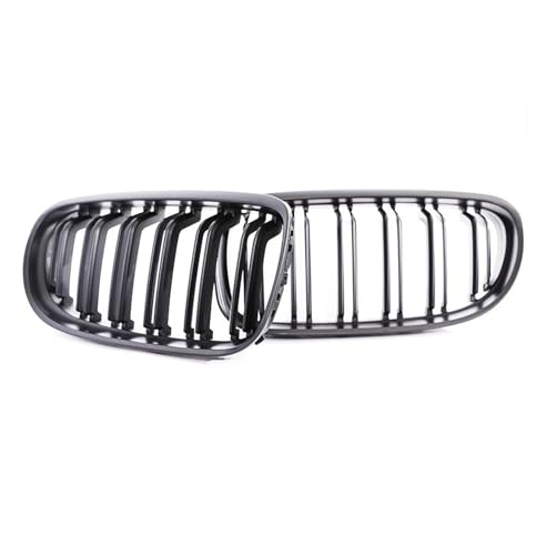 Calandre avant double latte pour remplacer grille BMW E90 E91 LCI 2009-2012 noir mat