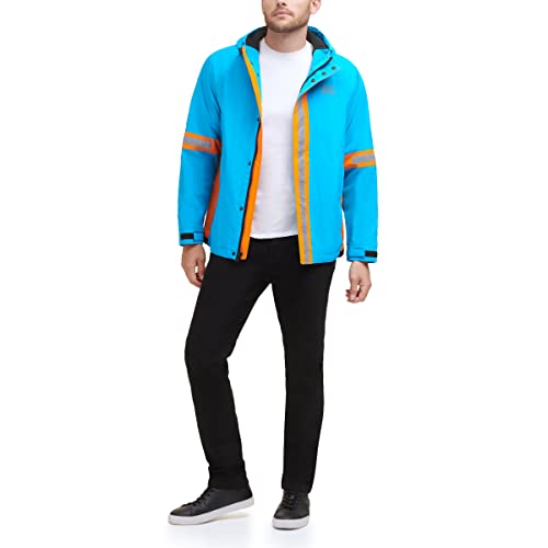 Image of DKNY mens Dkny Men's Taslan Performance Hoody With Reflective Detail