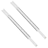 Rail coulissant - compatible avec tout type d'armoires et de tiroirs de rangement généraux, rails de tiroirs d'armoires