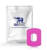 GrifGrips Medium Sports Adhesive Patch for Omnipod - Pack of 10 in Pink