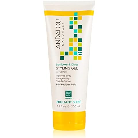 Andalou Sunflower and Citrus Medium Hold Styling Gel 200 ml Cover