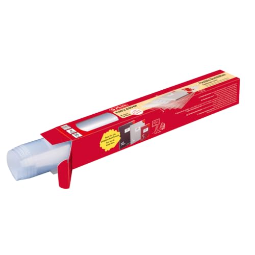 Herlitz Easy Cover Buchumschlag, anpassbar, mit Namensetikett, 5 St&uuml;ck