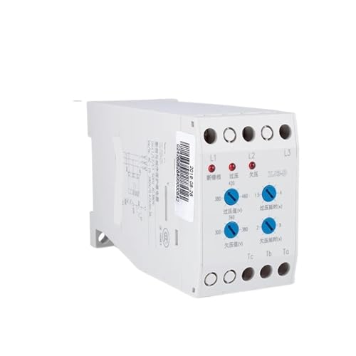 Relé XJ3-D contra sobretensión y subtensión en redes trifásicas CA 380V