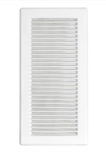 AP SuppliesLouvre Vent - Designed to Provide efficient air Circulation While preventing dust, Debris, and Insects from Entering Your Space. (White DL/90X240RW LUX with Mesh)