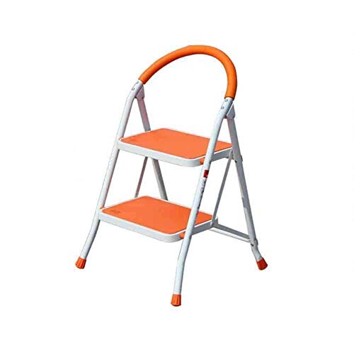 Taburete plegable portátil para alcanzar estantes altos en cocina y despensa