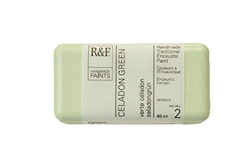 R&F Encaustic Paint, 40Ml, Celadon Green #TOP4