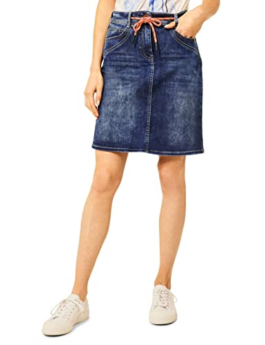 CECIL B361107, gonna jeans Donna, mid blue used
