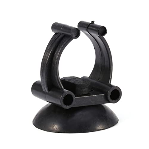 iplusmile 30個 水族館のチューブ 水槽の水 魚 空気 噴水 池 戦車のおもちゃ の 水槽用エ ース 水槽の付属品 チラー ボウル アクセサリー バー 吸盤 Black