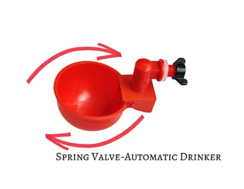 4er-Pack Automatischer Geflügeltränke – Hühnertränke Tränke für Hinterhof Hühnerstall Geflügel Enten Pute Hennen Hähne… – Bild 4