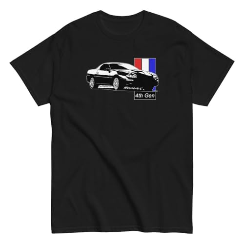 Aggressive Thread 4Th Gen 1998-2002 Camaro T-Shirt Black