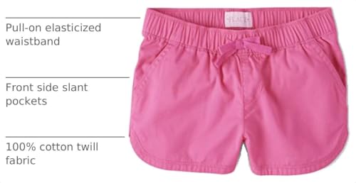 Image of The Children's Place Girls' Twill Pull on Shorts