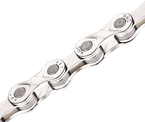 Kmc E9 9 Speed E-Bike Chain, Silver, 122 Link #TOP1