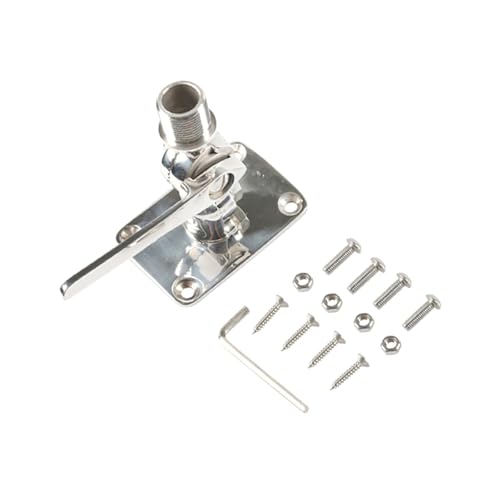 Soporte antena VHF base ajustable para evitar roturas en mar 5