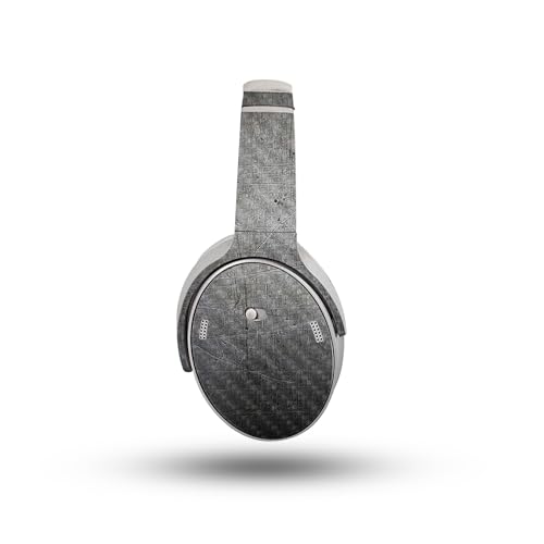 Image of Carbon Fiber Headphone Skin Compatible with Bose QuietComfort Headphones (2023) - Scratched Up - Premium 3M Vinyl Protective Wrap Decal Cover - Easy to Apply | Crafted in The USA by MightySkins