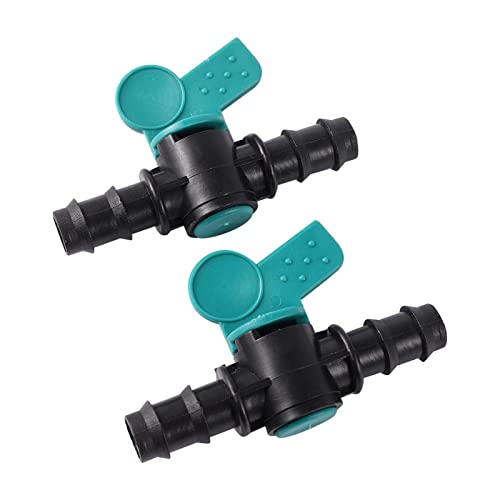 Vanne de contrôle du débit d'eau avec connecteur double barbe 1/2" - 7