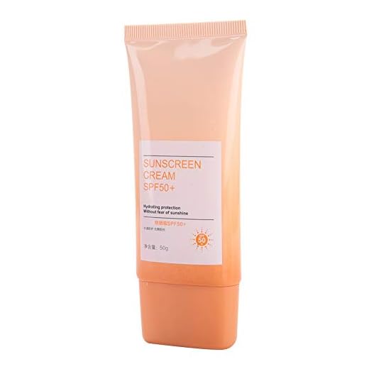 Osynlig Solskyddsmedel 50+, Ansikts Solskyddsmedel Kräm Sommar Vattentät Svettbeständig Solskydd Solskyddslotion, 50g