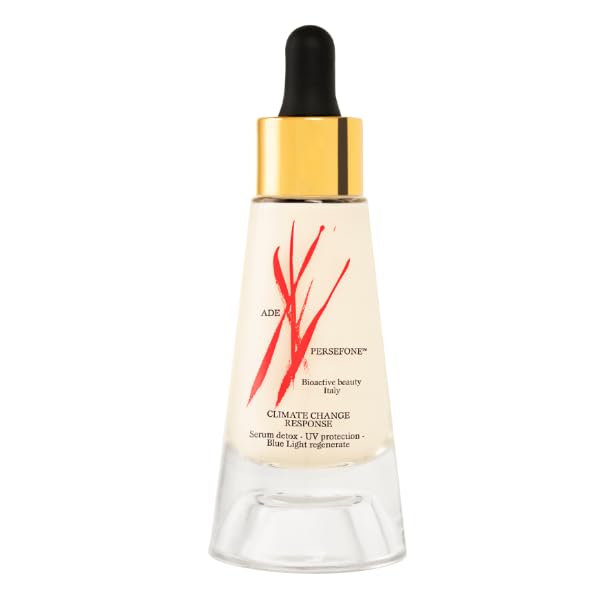Siero Viso Waterless Effetto Idratante, detox, protezione UV e luce blu, rigenerante, idratante, effetto lifting, Contiene niacinamida (vitamina B3), 30ml