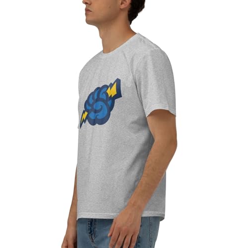 Trenton Thunder T-Shirt Men's Classic Basic Homecoming Basic Spring Short Sleeve Tops-3