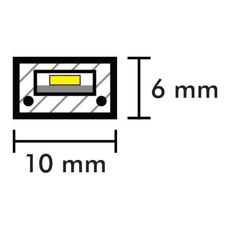 Tira LED Blanco Frío 22.96 pies 120 Voltios SMD 3528 miniatura 5