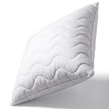 Gentle North Hochwertige Kopfkissen 80x80 cm groß in Hotelqualität - Flauschiges, gut gefülltes Schlafkissen für Allergiker geeignet (Ökotex 100 Zertifiziert) - 60° Waschbar