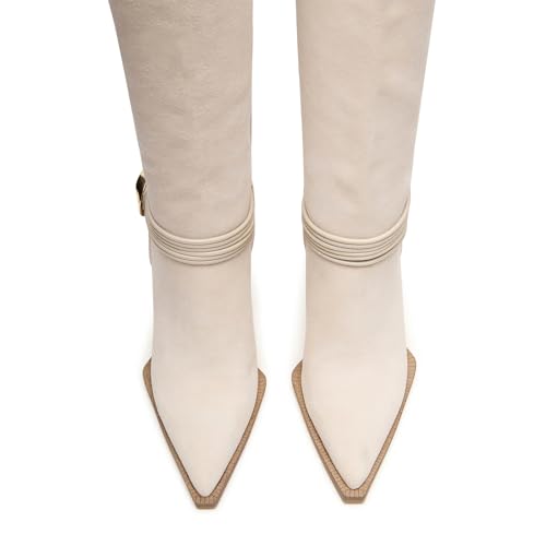 Knee High Boots for Women Pointed Toe Tall Boots Stiletto Heel Pull On Long Boot Fashion Dress Party4