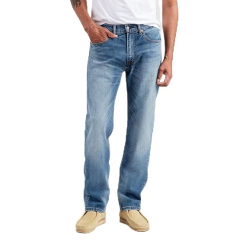 Image of Levi's Men's Mid Rise 505 Regular-Fit Jeans
