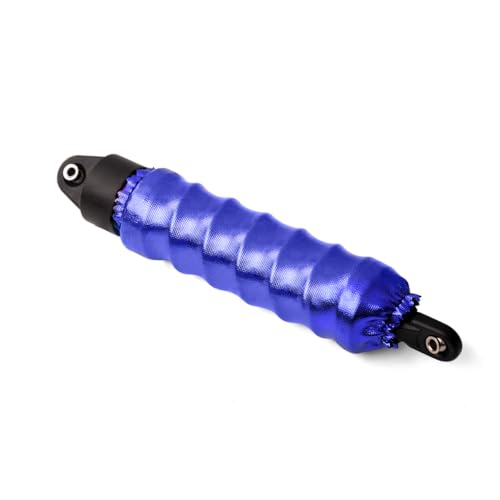 XinGeeek RC Shock Absorber Dust Cover for Traxxas 1/8 6S Maxx Slash-102076-4 RC Car Upgrades (Blue)