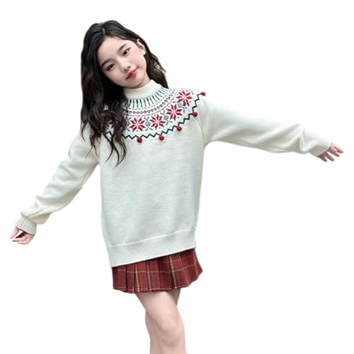 Pull de Noël pour enfants chaud et doux contre le froid de l'hiver