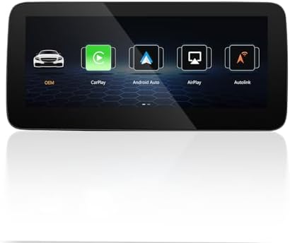 Linux 10.25" Wireless CarPlay & Android Auto Touchscreen for Mercedes Benz A/B/G/A-AMG/CLA/GLA Class W176 W117 C117 W246 W463 X156, 2015–2019, Compatible with NTG 5.0/5.1/5.2 System