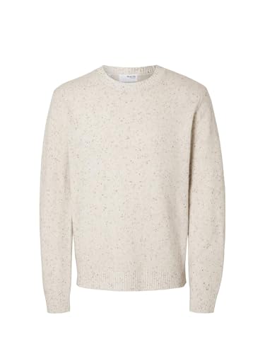 Pull en laine SELECTED HOMME Tofu XL : l'élégance minimaliste et le confort haut de gamme