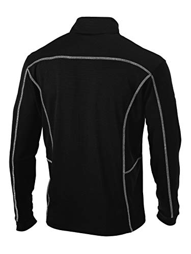Columbia Univ of Nebraska Golf Men's Lightweight Casual Golf Shotgun Pullover2