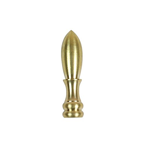 Jandorf Finial Thread 2 In. Brs Finish