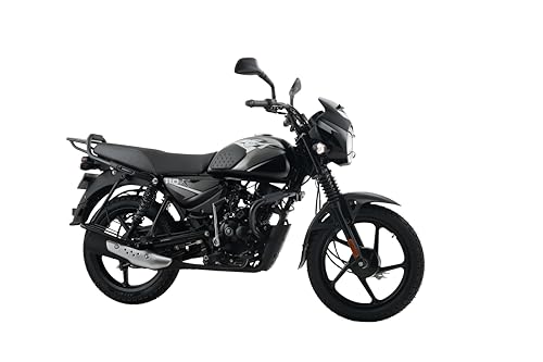 Image of Bajaj Ct 110 X Es Motorcycle /Motorbike - Black Silver - Ex-Showroom