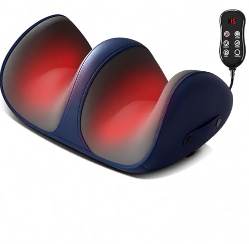 Image of TEKCOOL Shiatsu Foot Massager Machine with Heat, Foot and Calf Massager,Delivers Relief for Tired Muscles and Plantar,Deep Tissue Massager, Pain Relief, Promotes Blood Circulation Giftfor Women Men