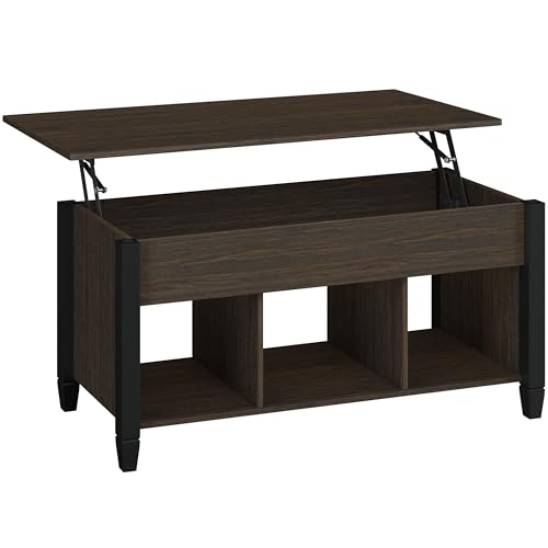Yaheetech Coffee Table, 41in Lift Top Coffee Table with Storage