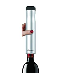 Rabbit Automatic Electric Corkscrew – Hands-Free Wine Opener with Integrated Foil Cutter, Rechargeable Cordless Electric Bottle Opener for All Cork Types – Barware Essential & Kitchen Tools