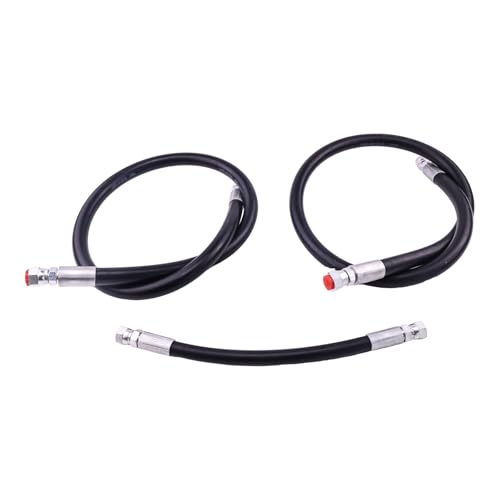 Image of HOLDWELL Hydraulic Hose kit 8 inch 36 inch 42 inch compatible with Fisher HD2 & HDX Snowplow 1 /4'' 3 /8in'' Receiver