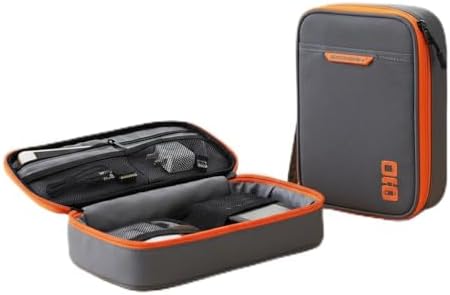 Bolsa organizadora eletrônica para acessórios de viagem, portátil...