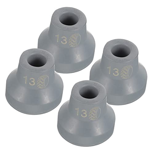 HOMOCONO Practical Cane Tips Trekking Pole Foot Covers Reusable Crutch Foot Pads