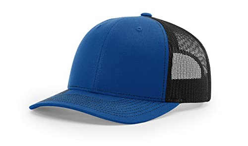 Image of Richardson 112 Trucker Hat - Premium Blank Baseball Cap, Adjustable Snapback Hat - Structured Six Panel Richardson Blank Hats