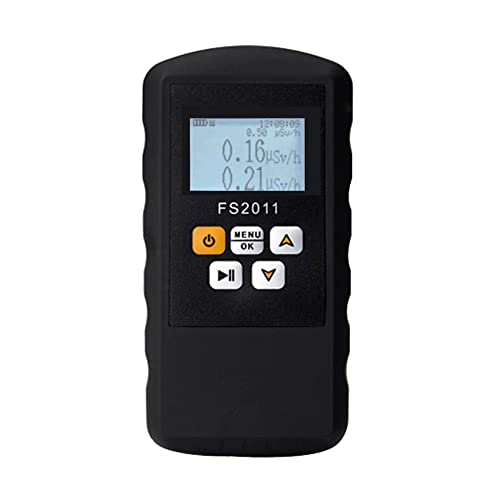 VISLONE Handheld Portable Nuclear Radiation Detector Radiation Dose Alarm Household Laboratory Hospital Multi-function Marble Radioactive Geiger Counter Digital Large Screen Nuclear Radiation Detector