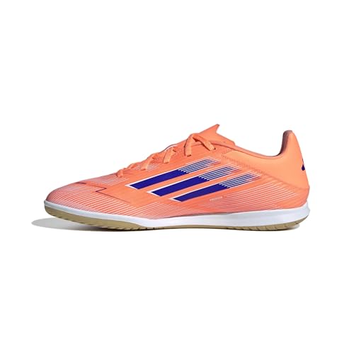 Adidas Unisex-Adult F50 Club Indoor, Beam Orange/Lucid Blue/White, 11