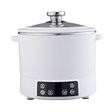 Generic Low Sugar Rice Cooker, 3L, White, Lifting Sugar Removal, 5 Speed Adjustable, 3L Large Capacity, Fast Cooking, Heat Preservation, Steamer...